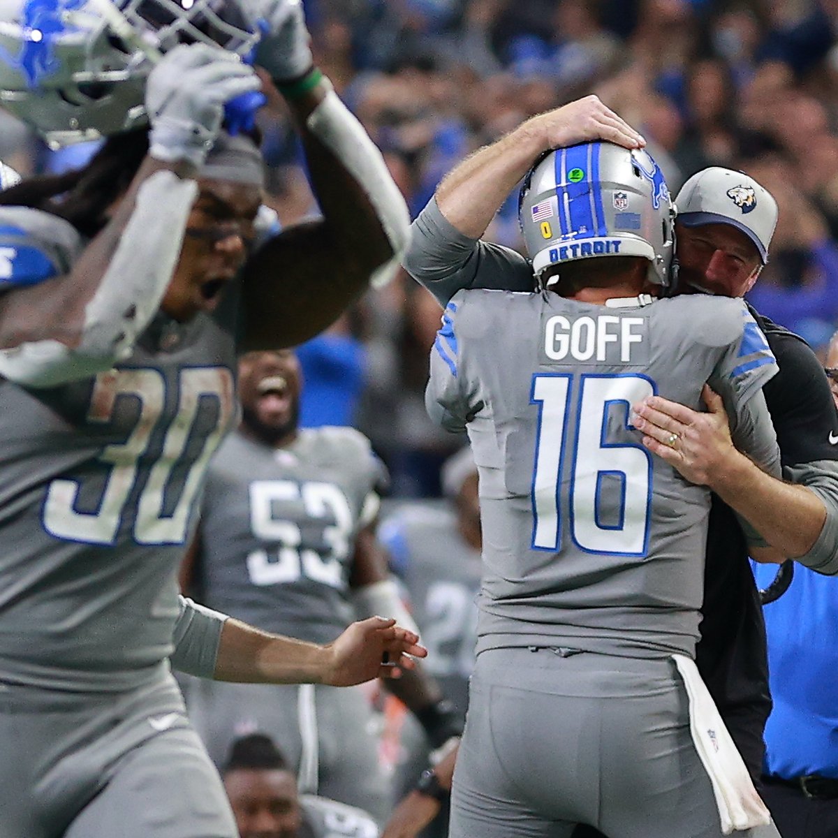 NFLonCBS's tweet image. The @Lions were 3-3 over the last 6 weeks of the 2021 season.

That mark was as good or better than:

LAC 3-3
MIN 3-3
CIN 3-3
CLE 2-3
NE 2-3
CHI 2-4
WAS 2-4
ARI 2-4
HOU 2-4
ATL 2-4
JAX 1-5
DEN 1-5
NYJ 1-5
BAL 0-6
NYG 0-6
CAR 0-5

Might 2022 restore the roar?