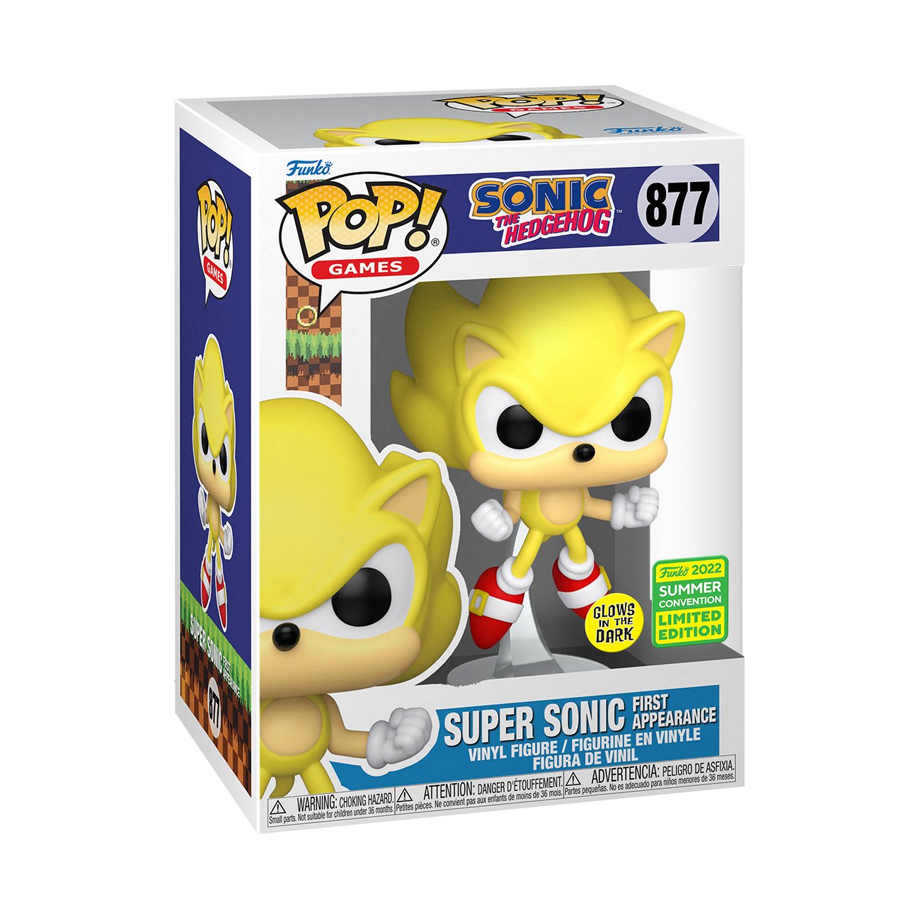 Funko Pop! Games: Sonic- Super Sonic 