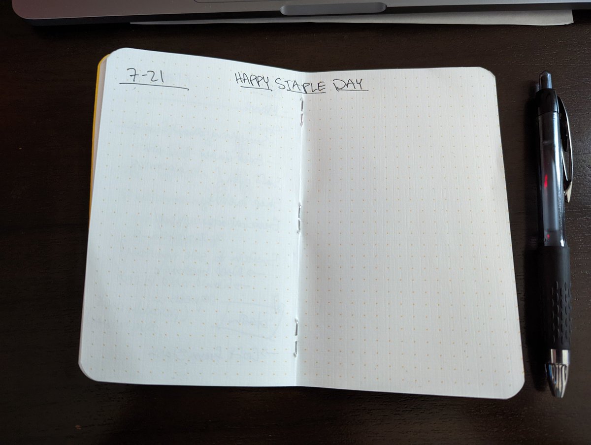 dapilcher's tweet photo. Happy Staple Day https://t.co/xCoE4wwuhq