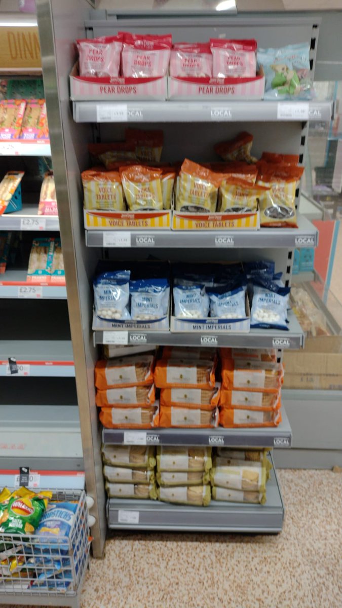 Great to see Pickering pushing some local lines ready for the tourist trade! Thanks <a href="/KevinBuchanCoOp/">K Buchan</a> for supporting and <a href="/padley_steven/">Steven Padley</a> for getting behind some easy sales £££ <a href="/KateGraham03/">Kate McCrae Graham</a>