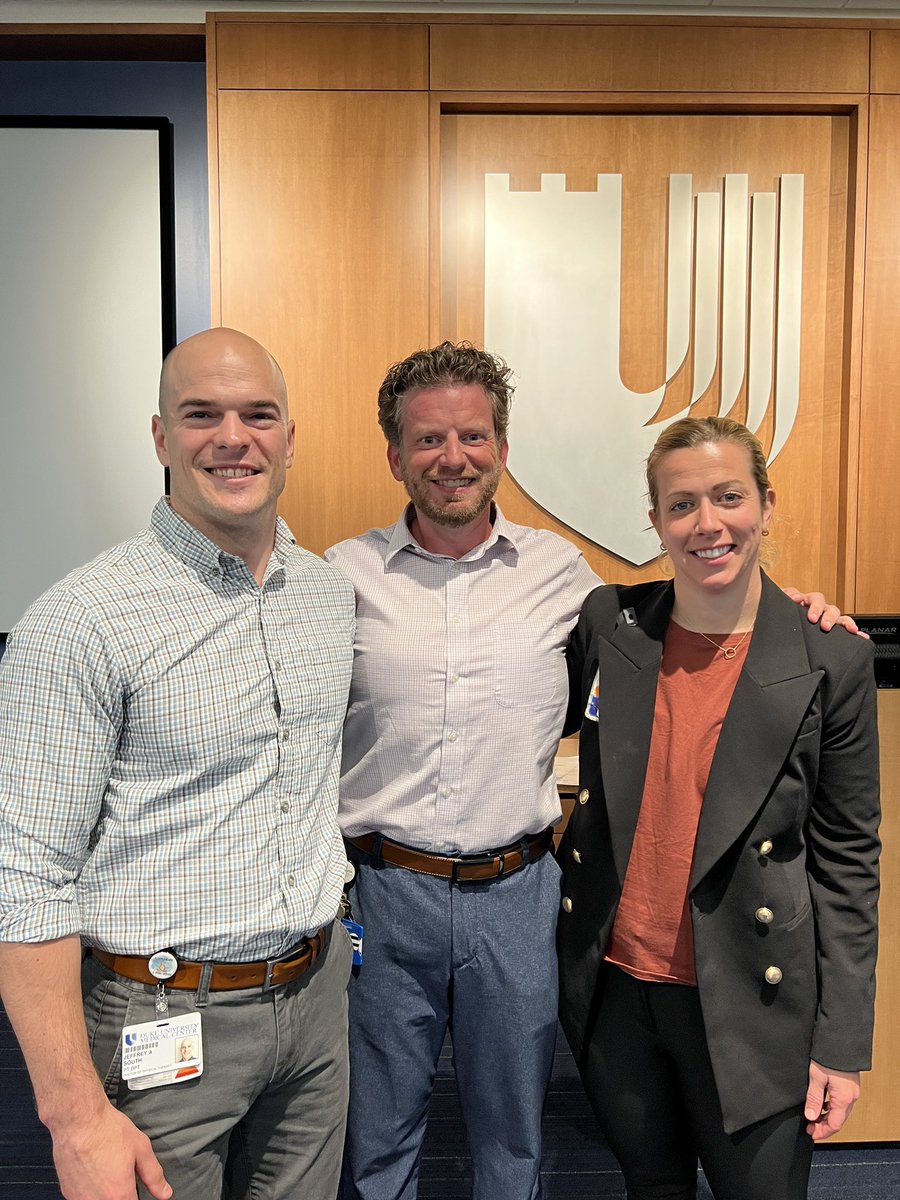 KyleCovPT's tweet image. @Duke_DPT Faculty Development Residents, Jeff South and Beth Buzzell, gave their final scholarly presentations and celebrated with faculty and staff yesterday.  We wish them well as they transition to new faculty roles at Samuel Merritt DPT and @CampbellDPT, respectively.