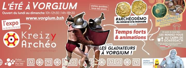 Dimanche 24 juillet y aura des #Reconstituteurs de l'Antiquité et de l'#AntiquitéTardive avec la compagnie 'la confrérie de la Corneille' et #Letavia. #Bretagne #Finistère #Histoire #archéologie