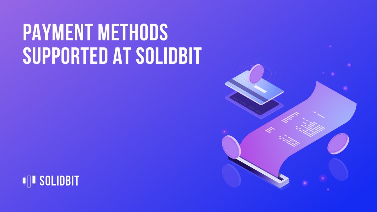 Solidbit1's tweet image. Solidbit gives you the opportunity to buy cryptocurrencies in 2 ways:

1) With the help of our partner Mercuryo:
blog.solidbit.io/buying-crypto-…

2) By using fiat funds on our platform. Exchange them for cryptocurrency:
my.solidbit.io/en/tx/payment

Which one will you choose?