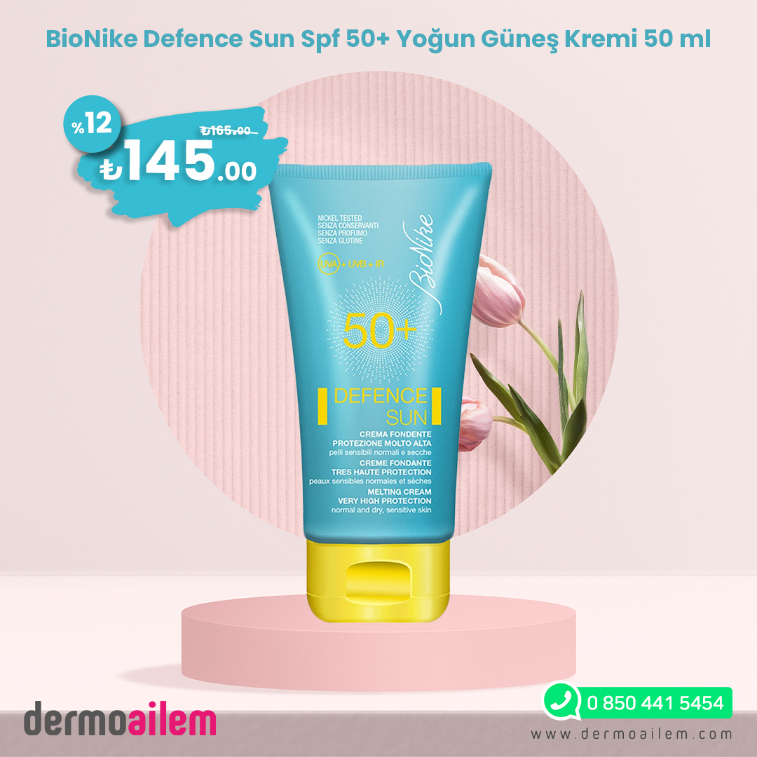 dermoailem's tweet photo. BioNike Defence Sun Spf 50+ Yoğun Güneş Kremi 50 ml
Kampanya fiyatı %12 İndirim ile sadece ₺145,00
Şimdi Alışverişe Başla 🛒
https://t.co/VMo0h3fSnu
#dermoailem #dermoailemden #indirimli #kampanyalı #Bionike #SPF50 #güneşkoruyucu #defencesun https://t.co/kOBZC7MrQN