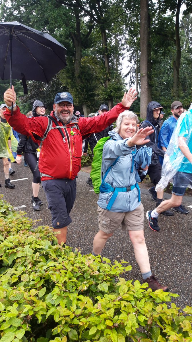 En ook de dag  van Groesbeek goed uitgelopen #vierdaagse <a href="/OmroepGLD/">Omroep Gelderland</a> Uitdagende wandeldagen!
