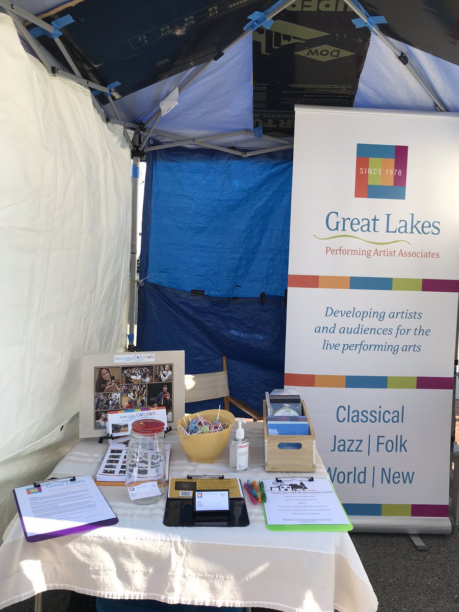 Art Fair! Join our mailing list to be entered in our Raffle for a FREE Neighborhood Concert