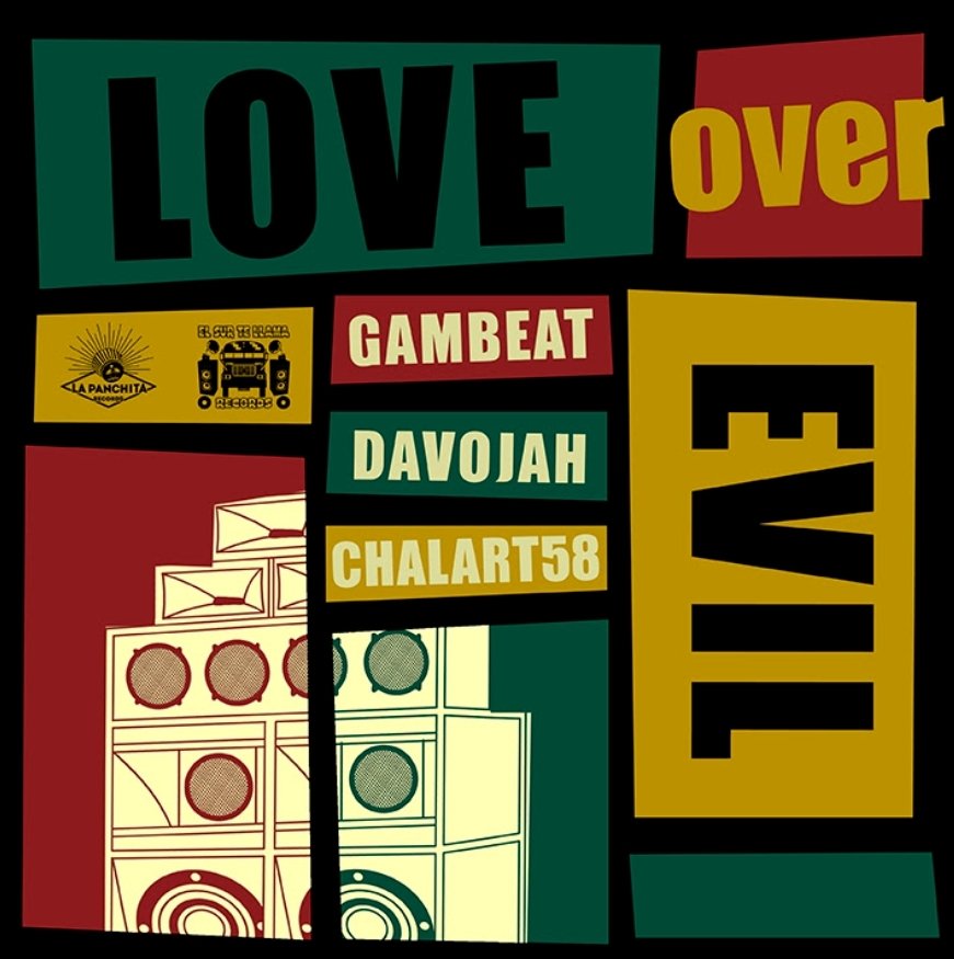 avuisona's tweet photo. #AvuiSona @chalart58, @overbassgambeat i #Devojah, que han estrenat un nou senzill, amb el suport del segell @lapanchitarec: #LoveOverEvil!

Una combinació inèdita, que combina el dub, el rock i el reggae, per alçar l'amor per damunt de tot 🇯🇲🎶

https://t.co/FoLZHcpqoP https://t.co/sKDGkKxevS