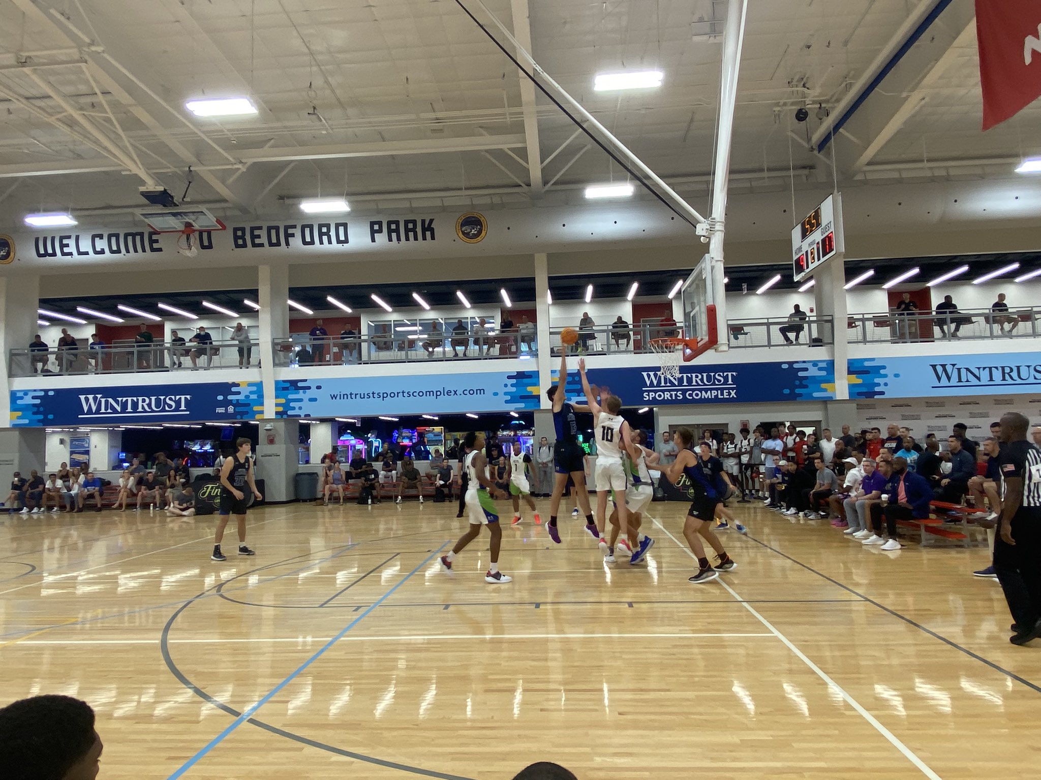 Matt Norlander on Twitter "Back at UANextBHoops to watch We R1 v
