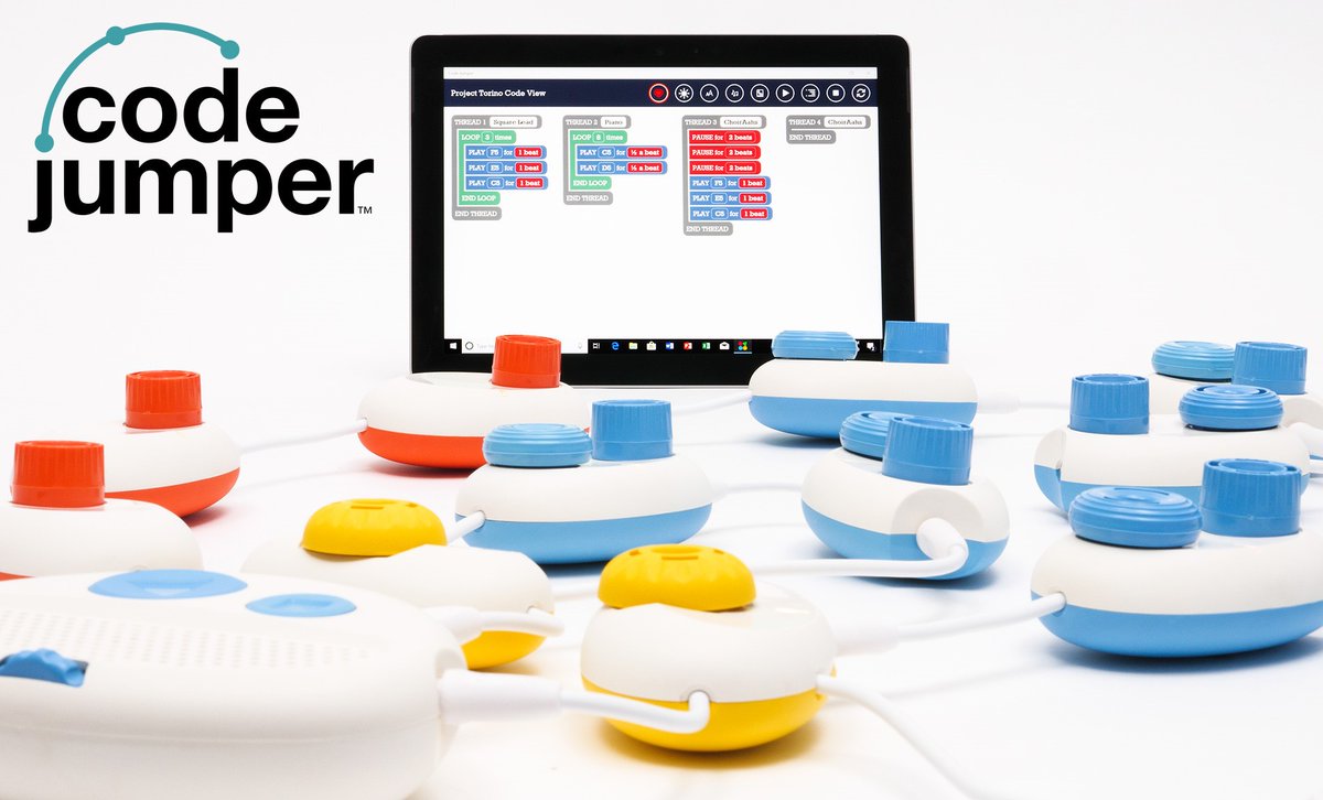 #CodeJumper is a digital and physical product that helps visually impaired students learn to code. Very cool. @irasocol Have you seen this? codejumper.com