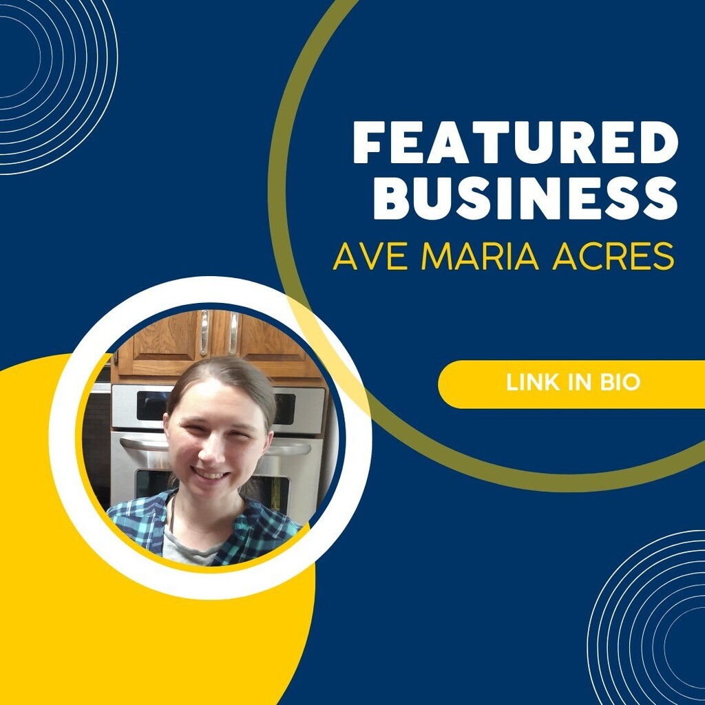 CatholicCeo's tweet photo. Catholic Business Expo day 7

Featured business: @avemariaacres 

Cecilia of Ave Maria Acres is offering a 20% discount on her live class on a traditional meal for the Assumption.

Visit the Catholic Business Expo on our bio link.

Remember to pray a ros… https://t.co/K4uqqmGsaL https://t.co/WUgXw28Sup