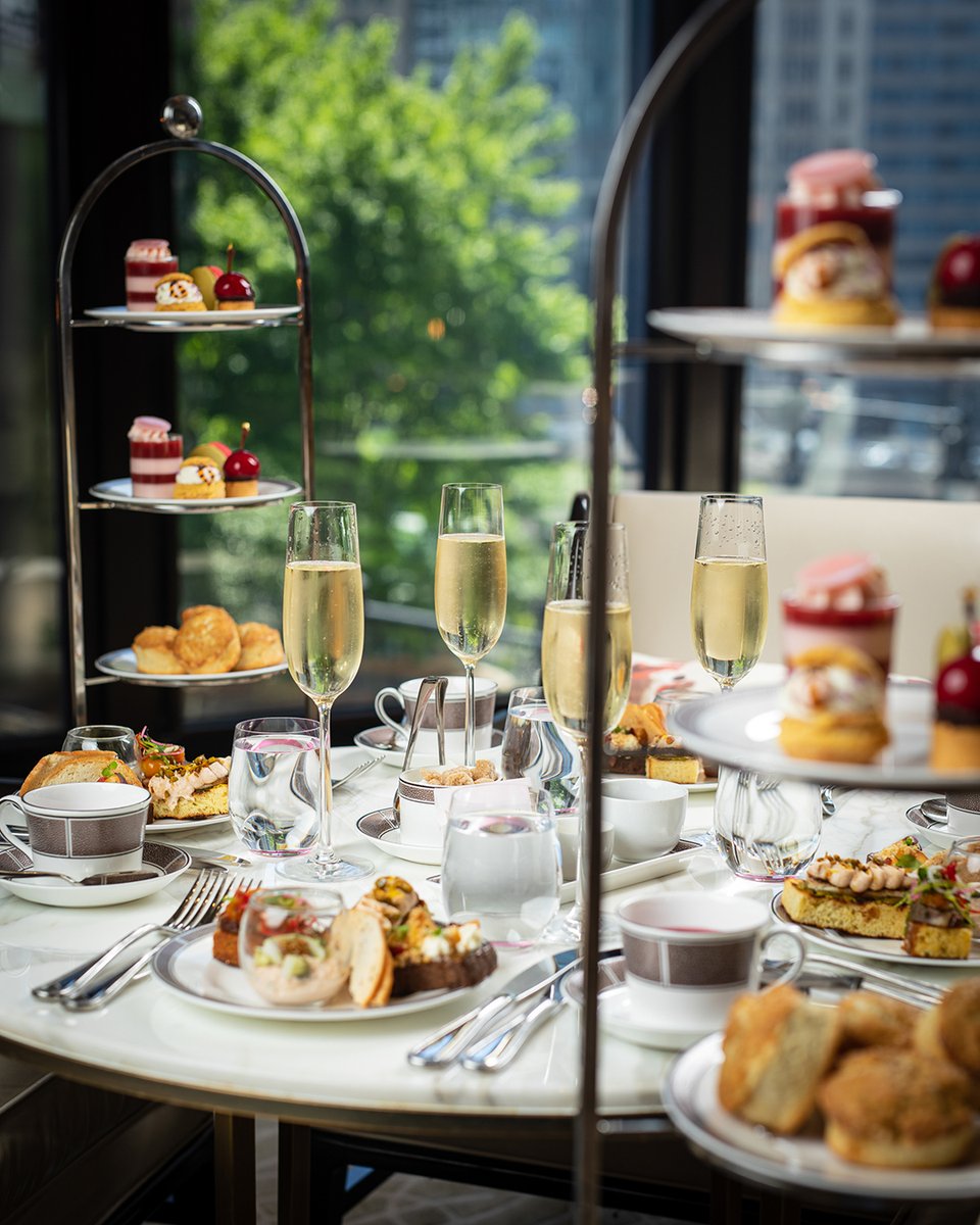 Like a fairytale. Summer Tea at Pavilion at The Langham is a Chicago bucket list item. Please book an experience via our website today. #LovingLangham #CelebrateTheEveryday #Chicagobucketlist