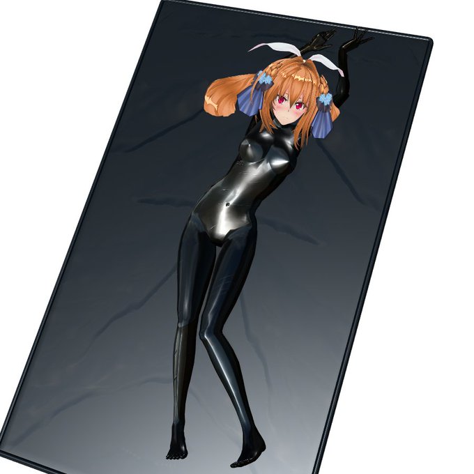 うーん尻の角度に板がついてくるからポーズが難しい… 