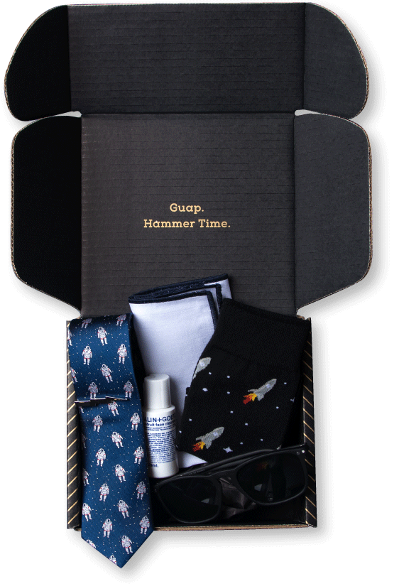 Tiesdotcom's tweet image. Ties is proud of our unique subscription box - the Guapbox. We deliver a curated selection of style-forward men's clothing and accessories, so you can TIE your life together. Sign up today and start enjoying the latest  in men's fashion truly tailored to you. #subscriptionbox