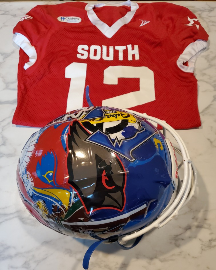 WildcatsSW's tweet photo. Congrats to Peerson Kephart for his participation at the WFCA (Wisconsin Football Coaches Assocation) All-Star game last weekend at Titan Stadium at UW-Oshkosh!
Peerson was chosen to play quarterback on the South Small team.
#SWWildcatPride https://t.co/tA4HhADxmz
