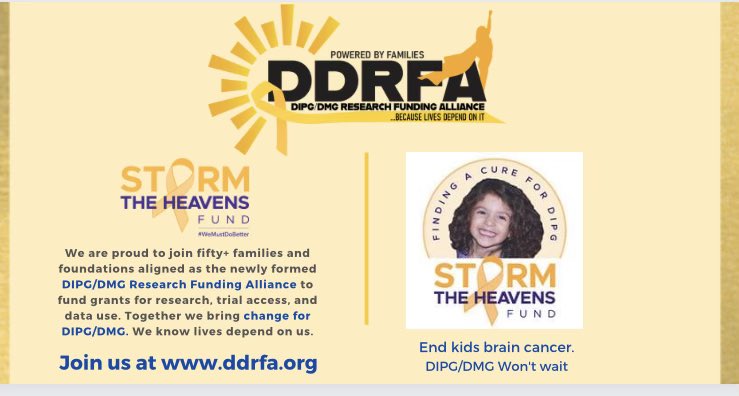 Stormtheheavenz's tweet photo. #DDRFA #WeMustDoBetter
#BecauseLivesDependOnIt
#FundDMGTogether 
#DRFAPoweredbyfamilies
#DIPGWontWait
#GoldStrong #CancelChildhoodCancer https://t.co/IKK9Zo7AdQ