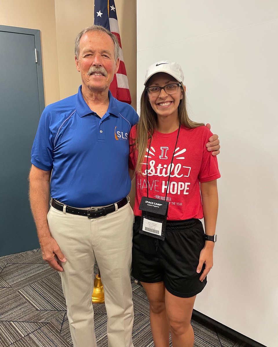 I may not be on the moon, much to my daughter’s dismay, but I’m excited to be at Space Camp with the @ccsso State Teachers of the Year! 
<a href="/sddoe/">SD Dept of Education</a> #ntoy22 #sdtoy22