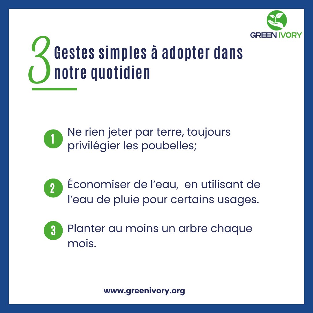 #astuce de la semaine ! Participez à la protection de la planète en adoptant ces gestes simples. Tu es partant(e) ? As-tu d'autres gestes à partager? Mentionne-les en commentaire.