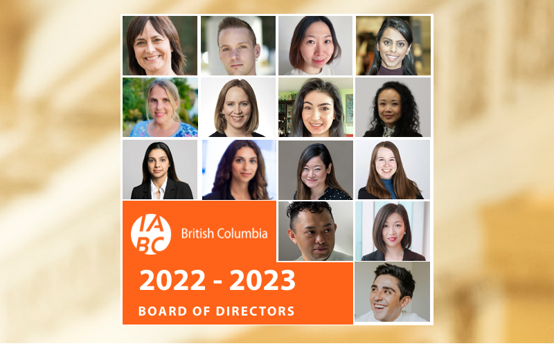 IABCBC's tweet photo. We are excited to announce our 2022/23 @IABCBC Board Slate: https://t.co/ti6z6gUFW9
We look forward to connecting with and serving this community! #IABCBC #IABC #leadership #volunteer #communications https://t.co/y2uyeajR5j