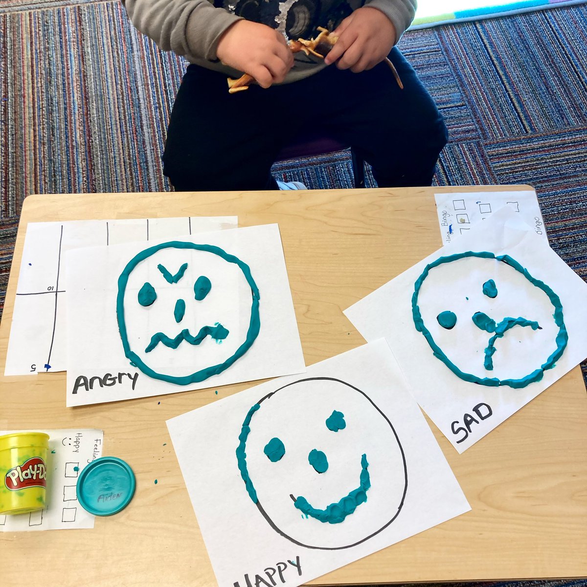 One of our three core services at ACH is Individual Therapy. This activity shown focuses on identifying different emotions as well as different ways they can cope with them. These sessions are an important piece of the puzzle in each child and family's healing journey.