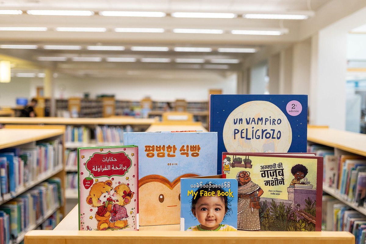 We recently added more than 840 books in languages other than English to our collection—including Spanish, Arabic, Farsi, Mandarin, Korean, Karen, Burmese, and French—thanks to The Friends of Chapel Hill Public Library. 🌐 Check out the full list. ➡️ bit.ly/3yXsqBh