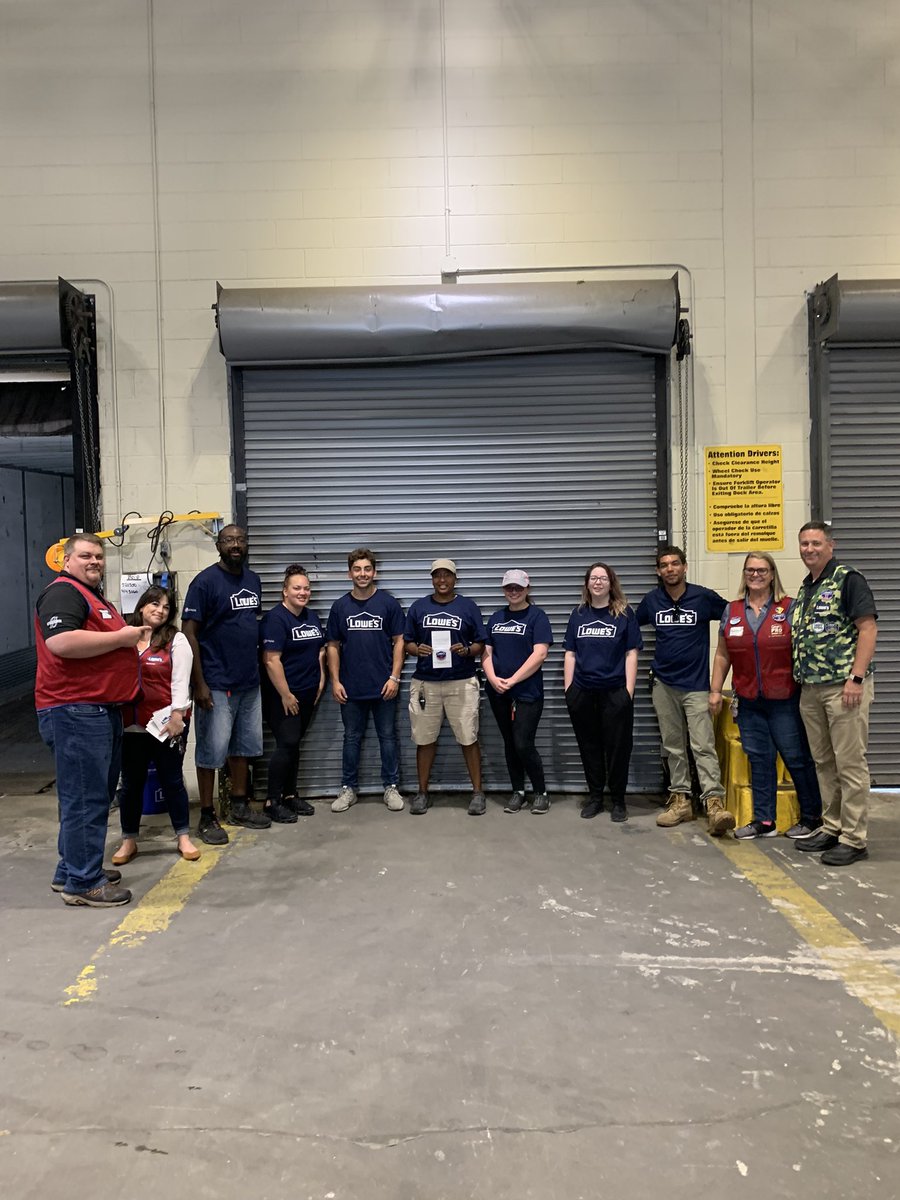 Special thanks to <a href="/steveyoung456/">Steve Young</a>  and <a href="/Jeremy43102459/">JeremyDAPM899</a> for recognizing our receiving team for a job well done!! <a href="/BenitoKomadina/">Benito.Komadina@Lowes</a>