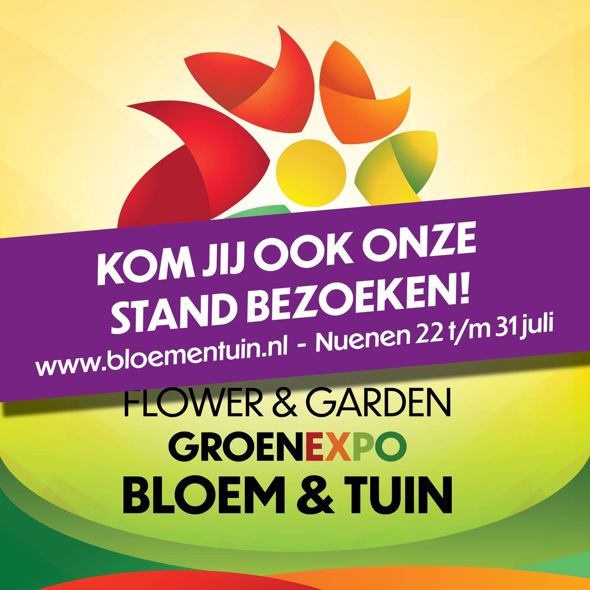 gGeldrop_Mierlo's tweet photo. Vanaf morgen staan we op de Flower &amp; Garden Groenexpo Bloem &amp; Tuin. Stel al je vragen over het afkoppelen van regenpijpen. Zien we jullie in stand 81? 🌻

Meer lezen ⤵️
https://t.co/zmXxT4GYxF https://t.co/AlqteDV1Ex