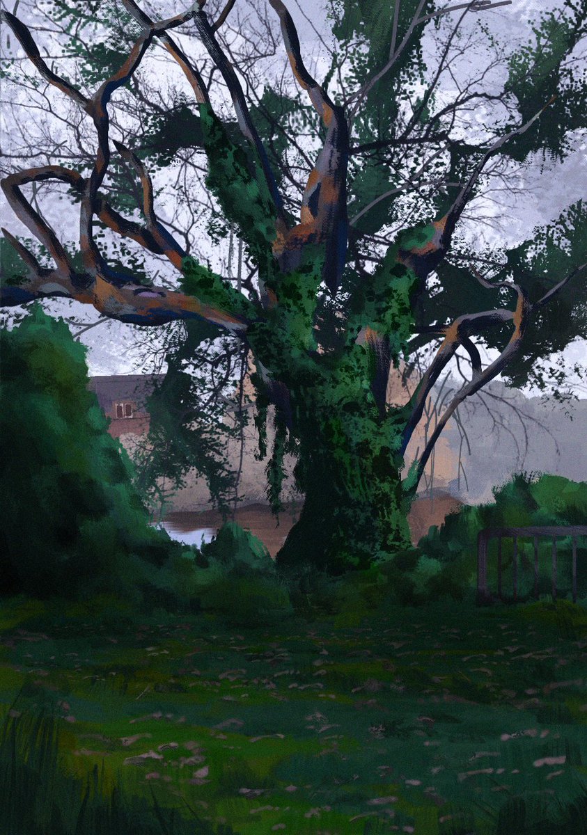 recent study 👁️👃👁️
#digitalpainting #digitalart #landscapedesign