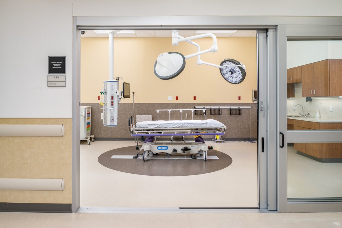 UMHB's tweet image. The Isabelle Rutherford Meyer Nursing Education Center isn't the typical college classroom setting.

The building features a fully-functional simulation hospital, allowing students to learn in a real-world environment.