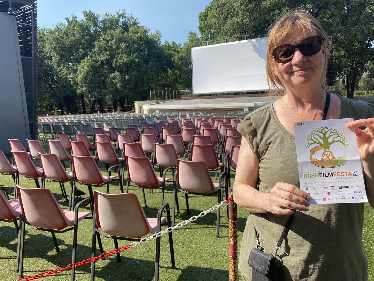 What a fab spot in Rome for Young Plato - tomorrow night - Friday 22nd ⁦@CasadelCinema⁩ as part of ⁦@IrishFilmFesta⁩ #youngplato #irishfilm #screenireland #cultureireland