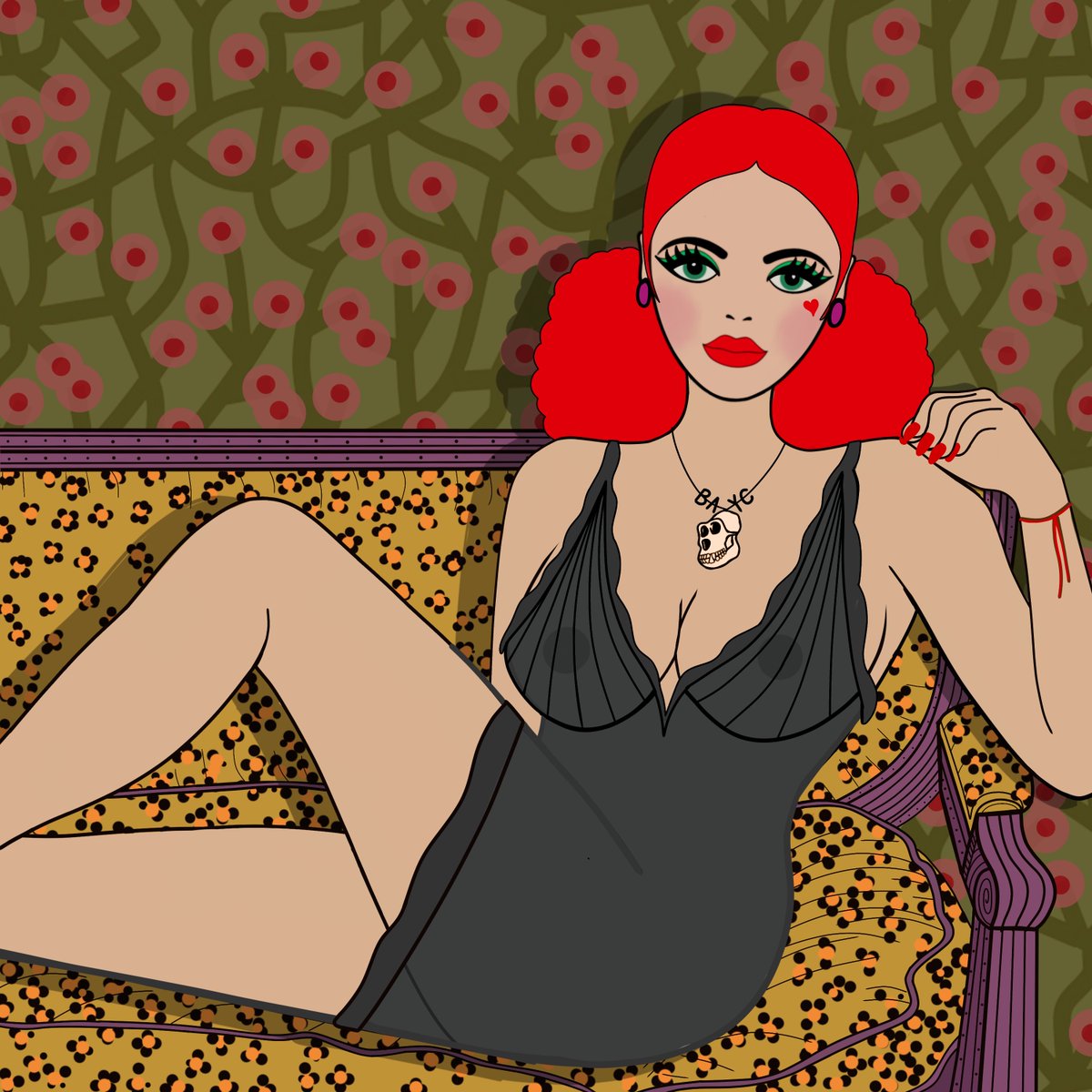 lovecarolineart's tweet photo. #benjaminkato contest entry
✨
💋#RedBetty no.101 'Bored Betty'💋
.035 ETH #openseanfts #polygonnfts  
Link:
https://t.co/ubDdCi0ogL
#dancerloverspy #womeninnfts #web3women 
Love, Caroline ❤ https://t.co/h8a7cEoYi8