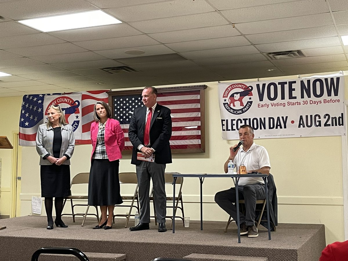 Big thank you to the Shelby County GOP for hosting myself and my fellow candidates to participate in a community forum!

I’m proud to be the only candidate endorsed by OH Right to Life &amp; receive an Aq rating by the NRA - proof that I intend to deliver in Cbus