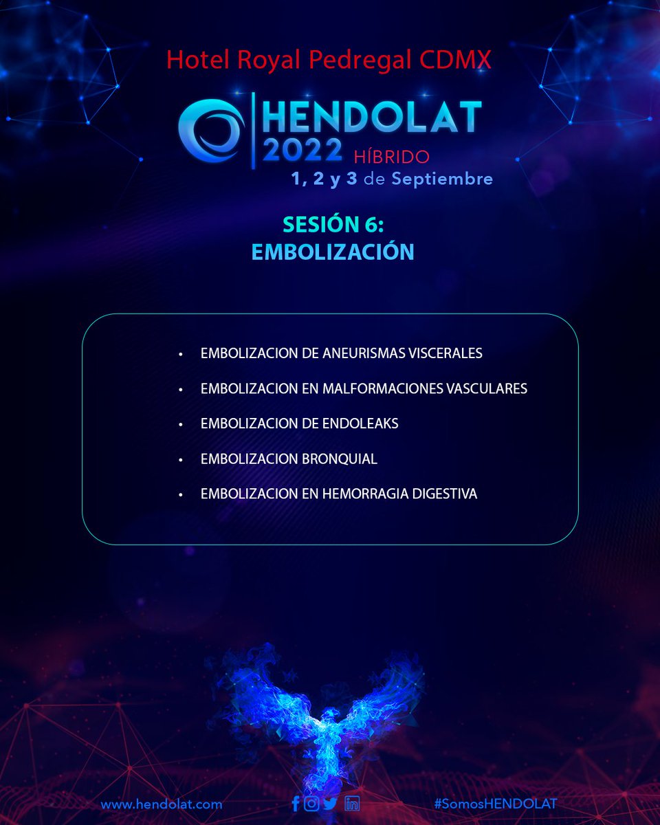 hendolat's tweet photo. 𝗣𝗥𝗢𝗚𝗥𝗔𝗠𝗔 𝗔𝗖𝗔𝗗É𝗠𝗜𝗖𝗢 - 𝗦𝗘𝗦𝗜𝗢𝗡𝗘𝗦
𝗖𝗼𝗻𝗴𝗿𝗲𝘀𝗼 𝗔𝗻𝘂𝗮𝗹 #hendolat2022
💫 Formato híbrido / Traducción Simultánea
Link de registro 👉 https://t.co/R5DuFFABBe
#somoshendolat
#pasionhendolat
#ProgramaAcademico
#savethedate https://t.co/D1gM9fnOwR