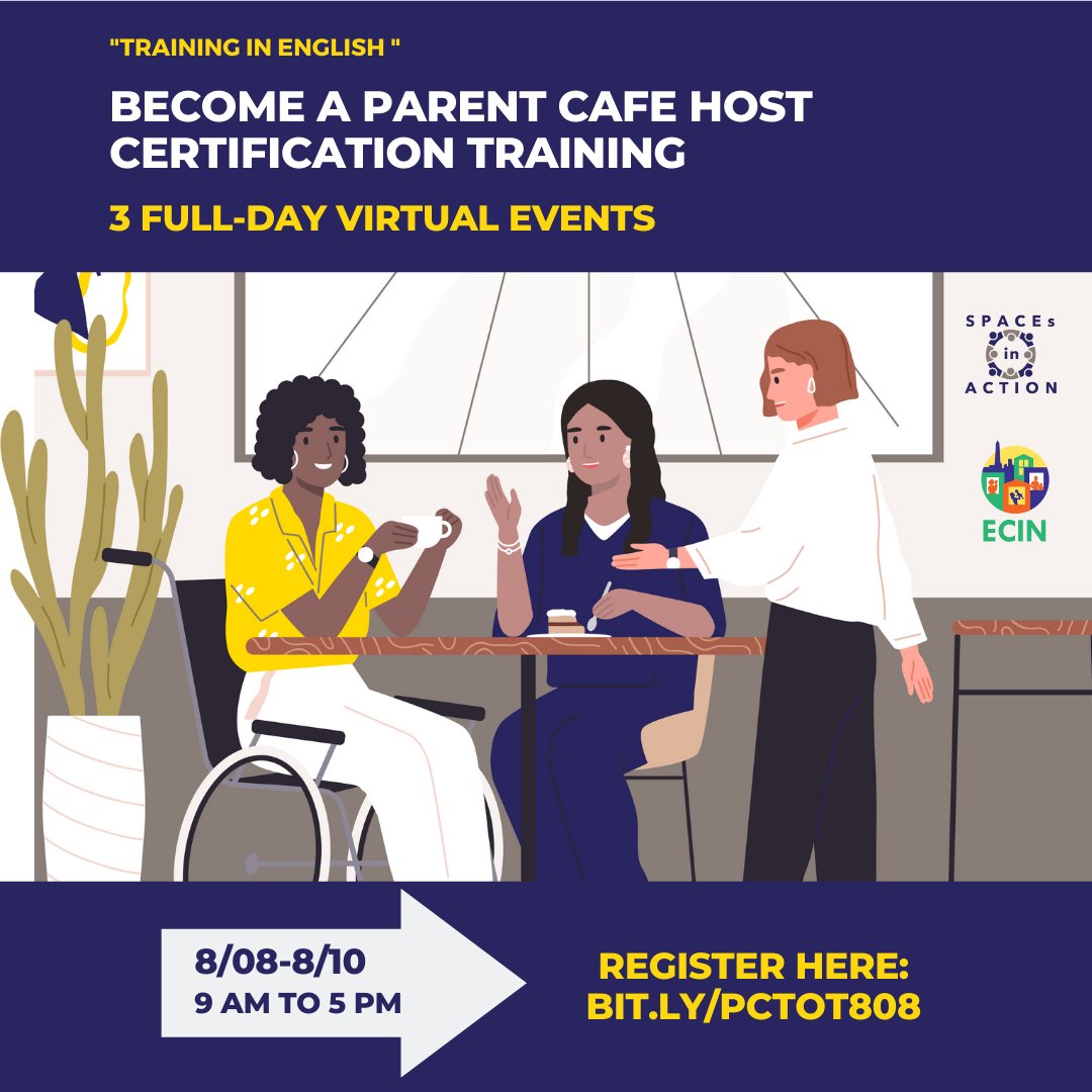 SPACEsInAction's tweet photo. Our Parent Cafe training session for hosts is coming up shortly next month. Want to learn more about our program? Check out the link in our graphic now. #ParentCafe #WashingtonDCEvents #Parenthood https://t.co/2EBBweg82D