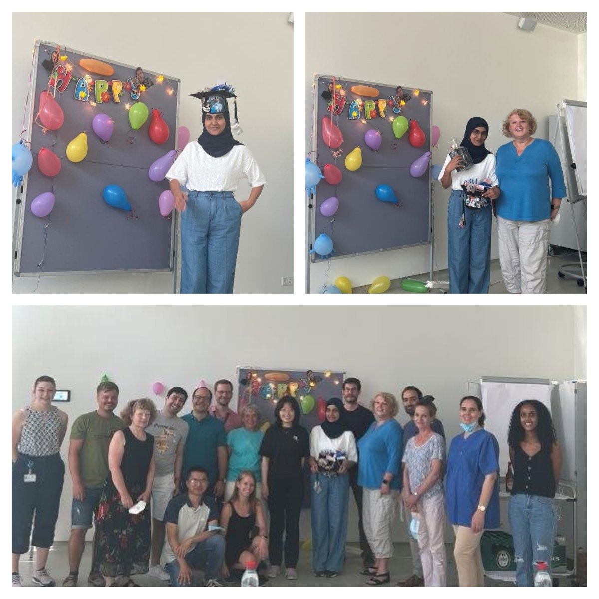 🎉 Congratulations to our IVS member Zumer Naeem  for her successful PhD defense! Great job, we are proud!!!🥳 #shemadeit #phd #Cardiovascular