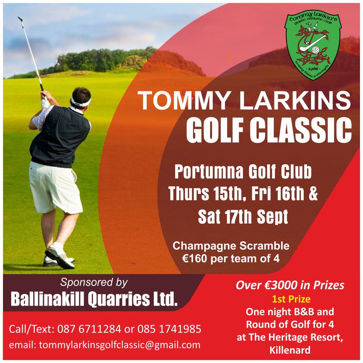 Tommy Larkins Gaelic Athletic Club tweet media