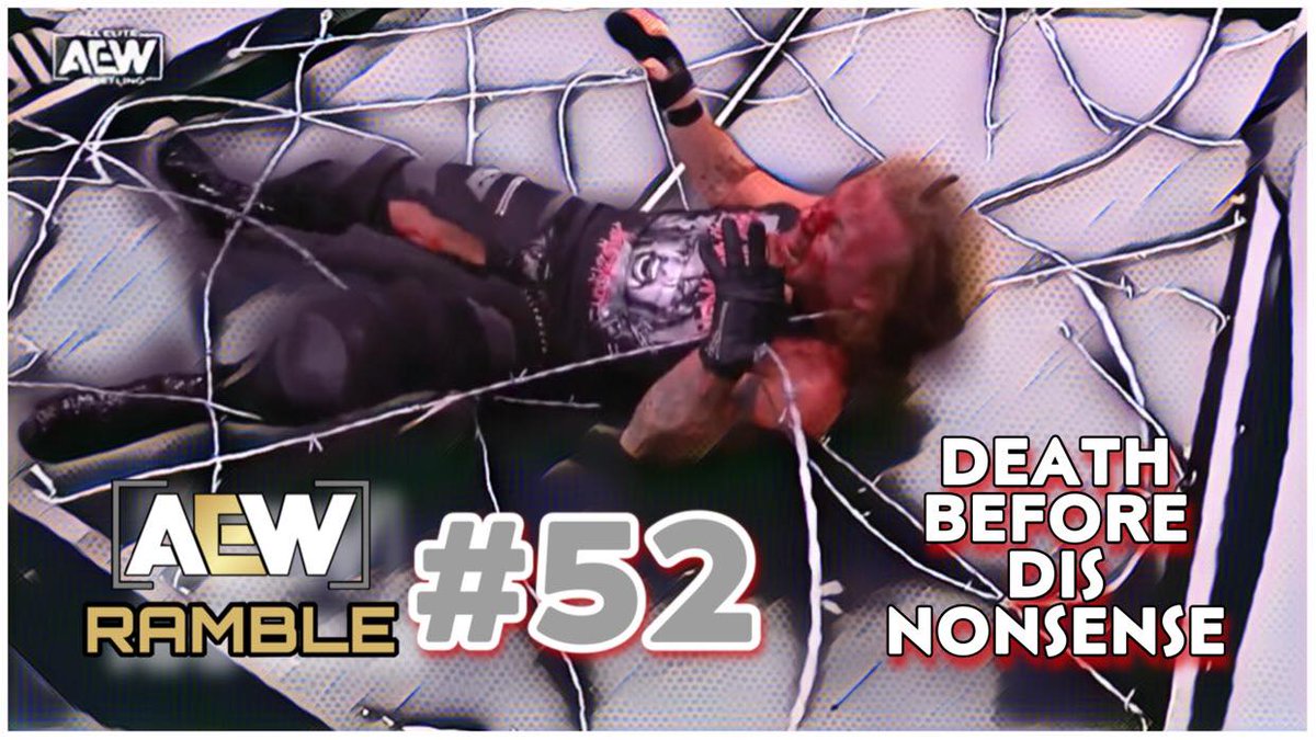 Kingston/Jericho RUINED? Barbed Wire Everywhere!

Join @JimmyMacram & @TruHeelSP3 LIVE at 1:05PM ET for AEWramble #52 - 'Death Before Dis Nonsense' reviewing last night's #AEWDynamite : #FyterFest Night 3 

Set your notifications to on!
youtu.be/YgF13sPrvFg via @YouTube