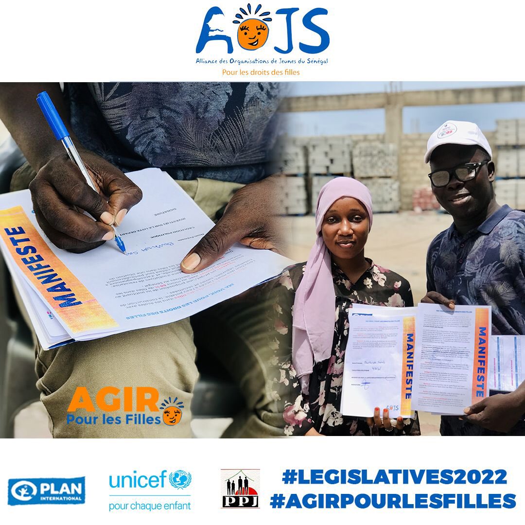 Candidat aux élections législatives dans le département de Dakar, 

Bassirou Samb s'engage à Agir Pour les Filles.👧🏾

#droitsdesfilles #senegal #legislatives2022 #kebetu