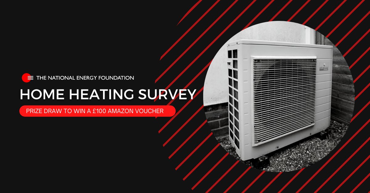 Alongside @cityscienceuk and @oxfordshirecc, <a href="/TheNEF/">National Energy Foundation</a> are conducting research into public awareness of environmentally friendly heating systems 🌱

If you live in the UK and don’t have a #HeatPump installed, click here to complete the survey: forms.office.com/r/UaqHpmrfxx