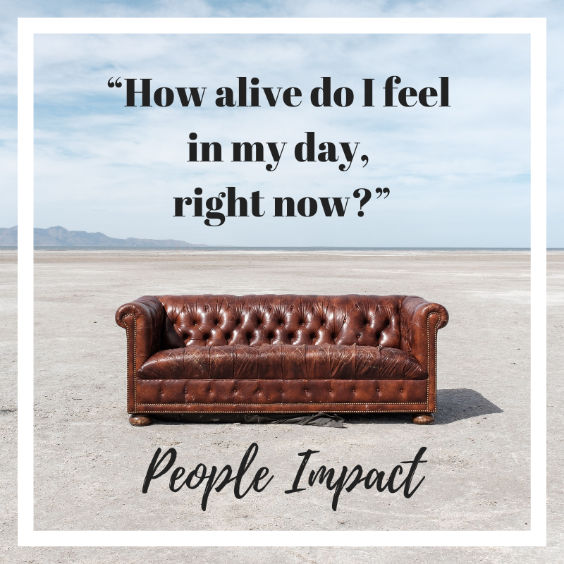 The biggest and best kept secret of life is… aliveness :) Choosing life, in all its shapes and iterations. Paying attention instead of going on autopilot. Why is this important in the workplace? Listen to People Impact #podcast episode and find out anchor.fm/peopleimpactpo…