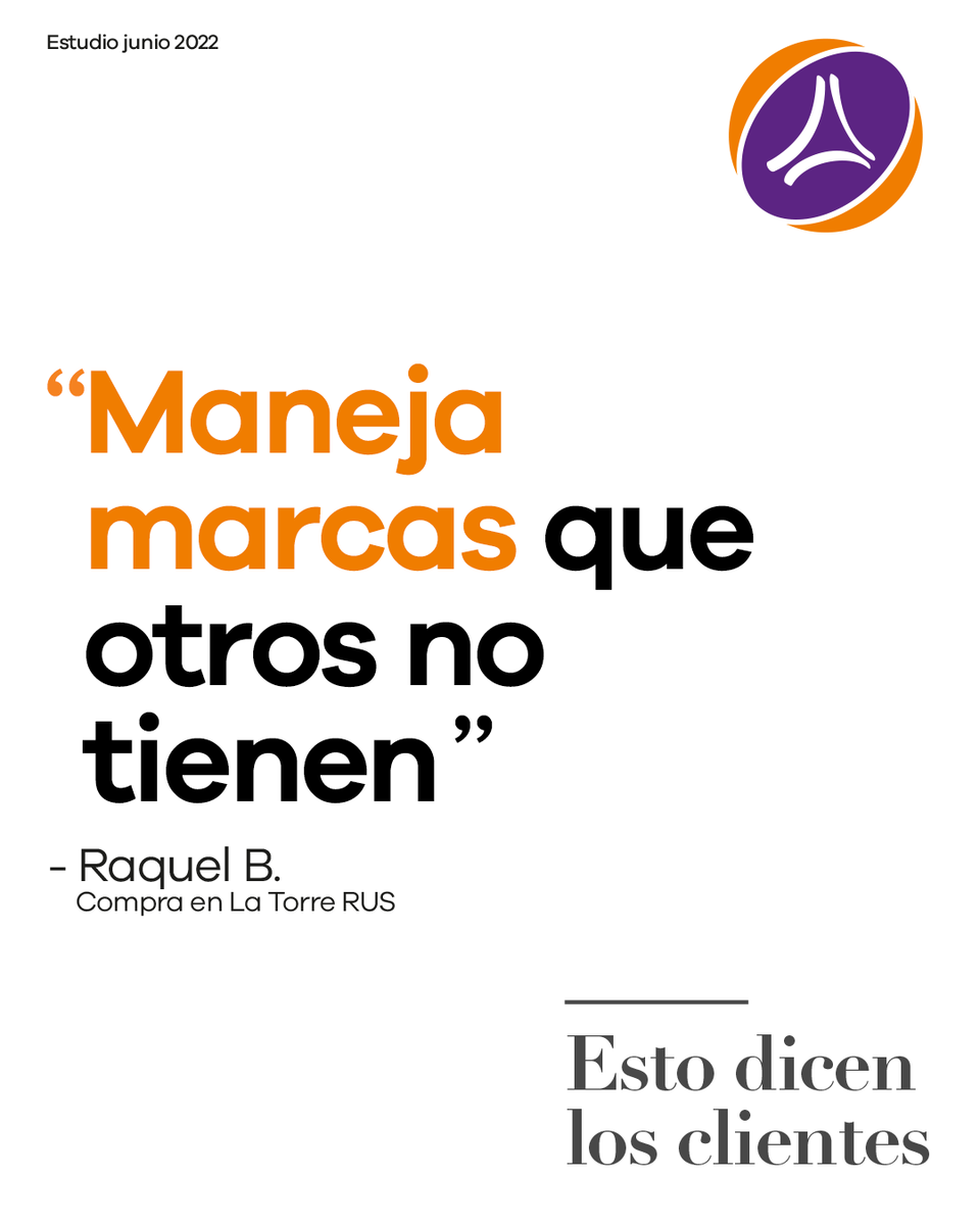 Esto dicen los clientes.