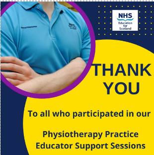 Thank you to all who participated in our Physio support sessions delivered throughout June. Also, a big thanks to our speakers. Keep an eye out for the session recordings being uploaded onto Turas Learn in the near future! #AHPPrBL #AHPprBLRecovery @ailidhAHPed @KarinAHPed