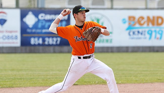 "I've loved every second of it": After playing five seasons of college baseball in the United States, Declan Buckle is back home and suiting up for the Moncton Fisher Cats <a href="/FisherCatsLive/">Moncton Fisher Cats LIVE</a>.
     tj.news/times-and-tran…