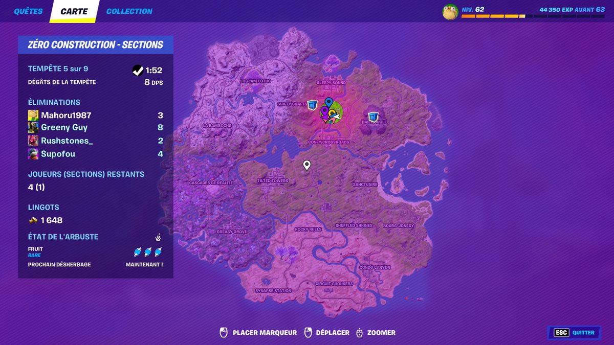 Mahoru87's tweet photo. 34eme TOP 1 Battle Royale sur @FortniteFR avec Supofou, Rushstones et Gr33n.
3 kills et 7 assists.

#fortnite #fortnitegameplay #fortnitecommunity #battleroyale #multijoueur #fortnitewin #tps #pc #gamer #win #top1 #game #youtuber #creator #mahoru #smg #zeroconstruction https://t.co/voLuirgGt6