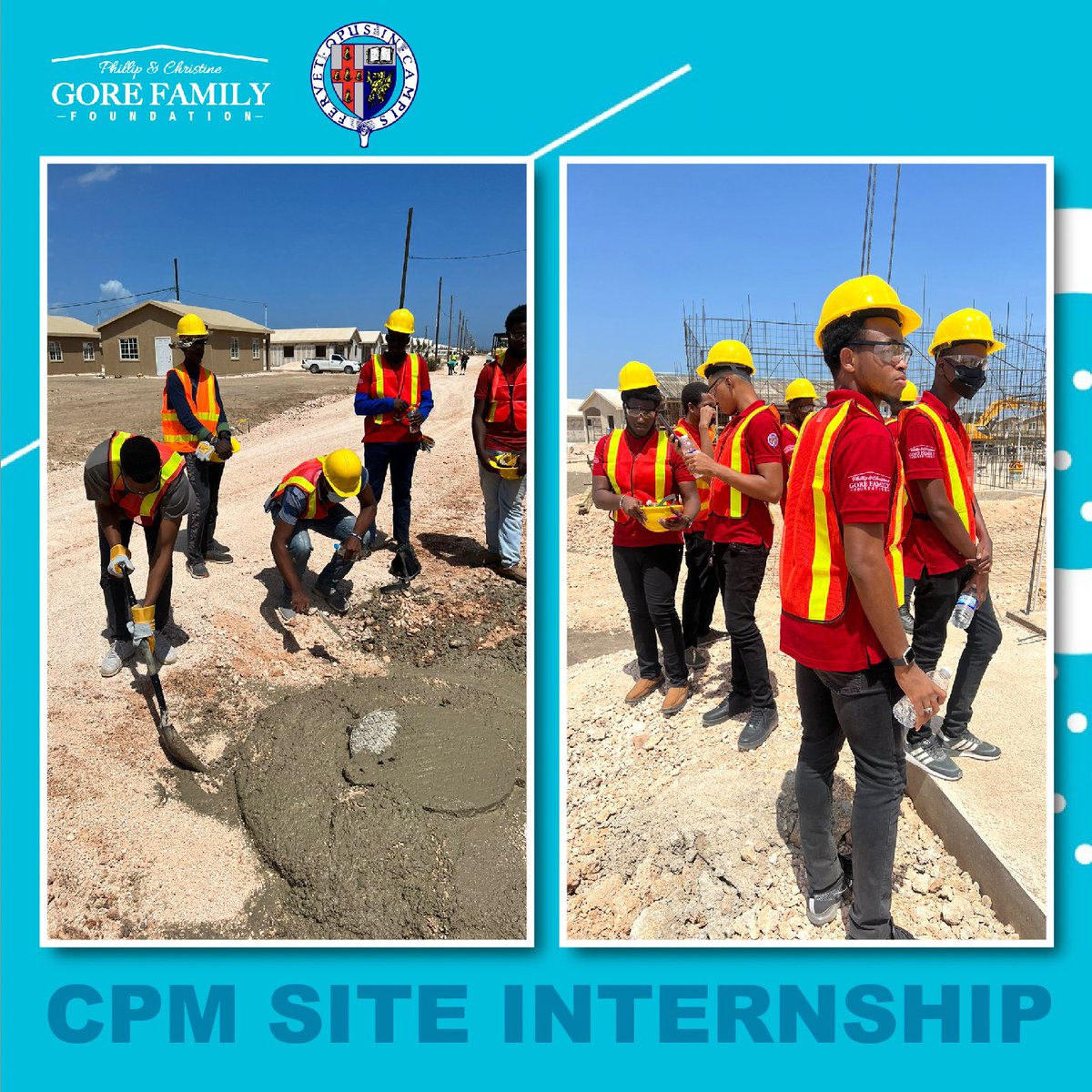 The Construction Project Management students from <a href="/Jamaica_College/">Jamaica College</a> started their internship on site earlier this week! 

They are being fully immersed in all things construction 🚧 and gaining invaluable experience on the Gore Developments Ltd. Phoenix Park site in St. Catherine.