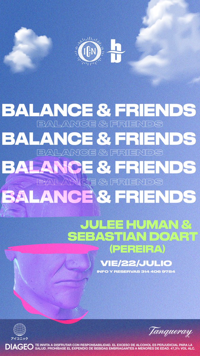 balanceofc_'s tweet photo. Balance x Icónico este viernes 22 de Julio en AXM ☘️ https://t.co/e2mc0CMshX
