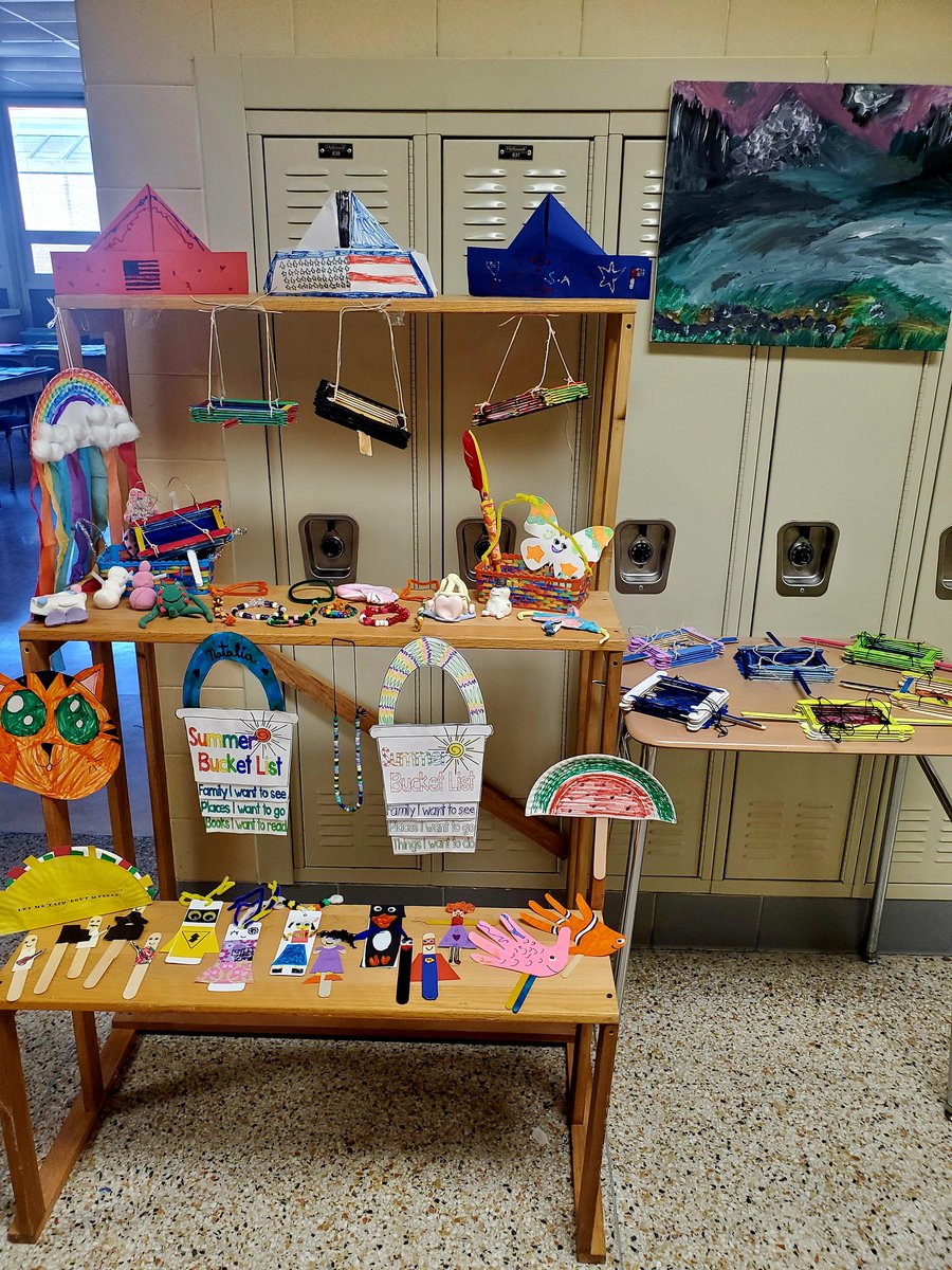 CWC_SEP's tweet image. Our Art exhibit is about to begin! #SummerEnrichment