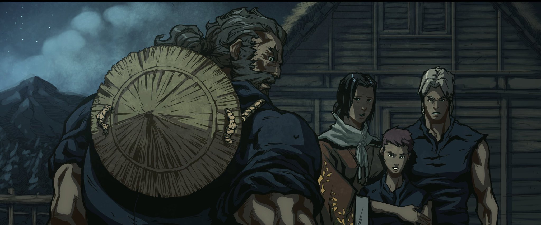 Matt Moylan 🇨🇦 on X: For the Street Fighter comics we created Akuma and  Gouken's father -- Gyūki. His name means Ox Demon, and he was one of  Goutetsu's first students, as