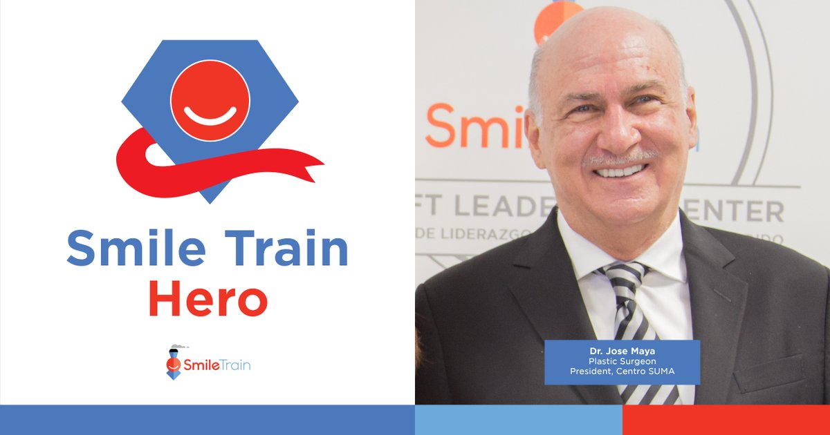 As a Smile Train partner, Dr. Jose Maya has performed almost 1000 cleft surgeries! As the President of Smile Train Cleft Leadership Center Centro SUMA, Dr. Maya and his team of cleft care professionals are bringing the full range of cleft care to children in need.