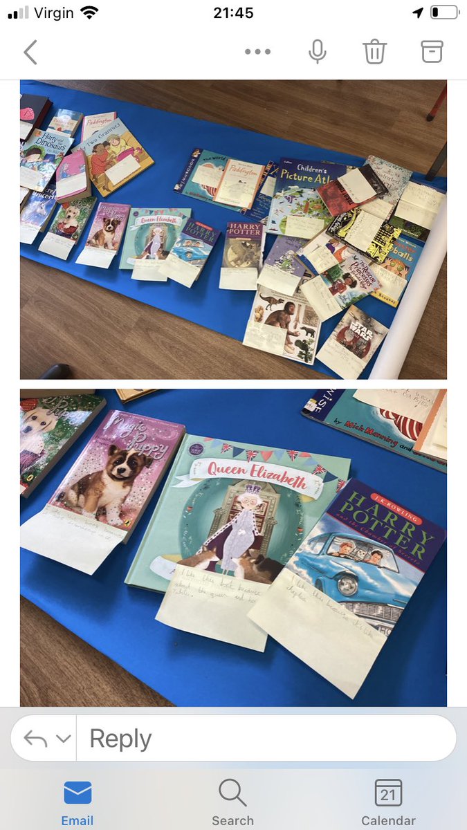 Julie Doyle (@juliedoylerr21) on Twitter photo So proud of the RfP work going on across school during transition. Year 3 enjoying sharing their Reading rivers and our fabulous ECT <a href="/Miss_Baker2020/">Hannah Baker</a> getting to know the reading identities of the children. Powerful, strategic activity <a href="/sneintonprimary/">Sneinton Primary</a> <a href="/OpenUni_RfP/">Reading for Pleasure 🧶</a> So proud of the RfP work going on across school during transition. Year 3 enjoying sharing their Reading rivers and our fabulous ECT <a href="/Miss_Baker2020/">Hannah Baker</a> getting to know the reading identities of the children. Powerful, strategic activity <a href="/sneintonprimary/">Sneinton Primary</a> <a href="/OpenUni_RfP/">Reading for Pleasure 🧶</a>