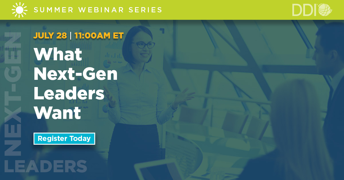 DDIworld's tweet photo. How are you planning to attract and retain the #NextGeneration of leaders for your company? Join our interactive webinar on Thursday, July 28: 
https://t.co/odyoGBeIw2 https://t.co/sBfpdnIzYk